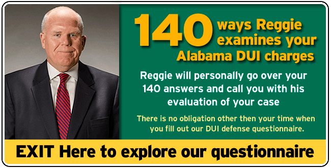 140 question Alabama CDDL DUI questionnaire which you are welcome to fill out at anytime to see for yourself why we dig deeper to defend your driving under the influence charges.